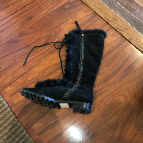 Calvin Klein fur boots - Picture 3 of 8